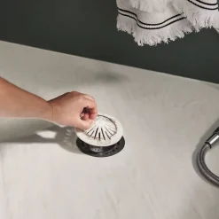 Filtre réversible Catchy Ø110 mm silicone blanc Wirquin