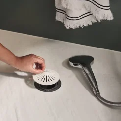 Filtre réversible Catchy Ø110 mm silicone blanc Wirquin
