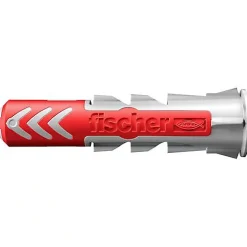 Fischer DUOPOWER - Set de chevilles 10 x 50 mm, 210 pièces avec vis