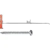 Fischer DuoTec 10 S PH - Set de chevilles à bascule 50 mm, 2 pièces