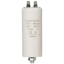 FIXAPART Condensateur 20.0uf 450 v à Cosses Condo 20mf NEDIS