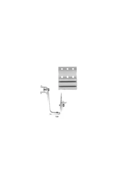Fixation pour tuile Galb-t2 métal et plastique L.330 mm x l. 200 mm pour panneau solaire Ultrawatt