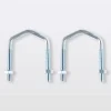 Fixation simple pour antenne ø 8 mm - Lot de 2