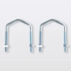 Fixation simple pour antenne ø 8 mm - Lot de 2