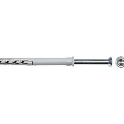 Fixations SXR Fischer 8 x 80 T en nylon, lot de 50 - chevilles longues pour bois et métal
