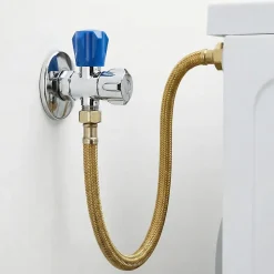 Flexible d'alimentation mâle fem 20x27 long. 80cm 13x18 Diall