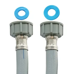 Flexible d'alimentation pour machine à laver raccords droits F-F 3/4
