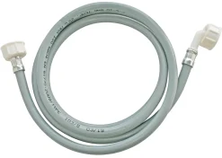 Flexible d'alimentation pour machine à laver raccords droits F-F coudé 3/4", L. 1,5m