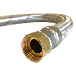 Flexible Inox 19mm Intérieur F-f 3/4" (20/27) Longueur 100cm