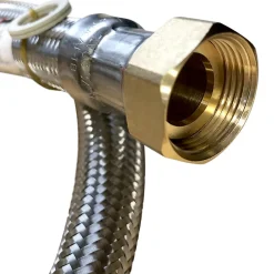 Flexible Inox 19mm Intérieur F-f 3/4" (20/27) Longueur 80cm