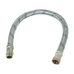 Flexible Inox 50mm Intérieur M-f 2" (50/60) Longueur 80cm
