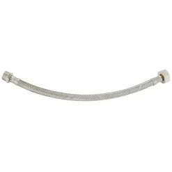 Flexible sanitaire DN10 mâle/femelle 20x27, 30 cm (Mâle et écrou tournant)