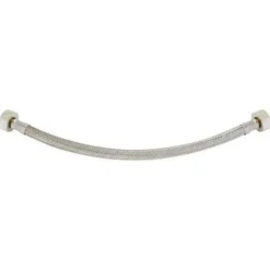 Flexible sanitaire DN8 mâle/mâle 15x21, 50 cm (2 écrous tournants)