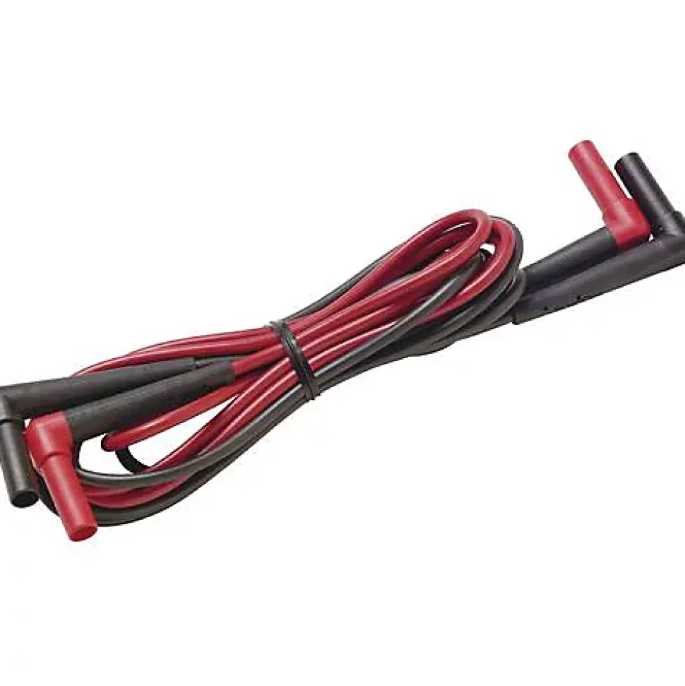 Fluke TL222 Set de cordons de mesure de sécurité 1,5 m banane mâle 4 mm noir et rouge