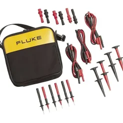Fluke 700TLK Set de cordons de mesure de sécurité 3x rouge/3x noir 4 mm, 1,5 m, 10 A, CAT III 300 V