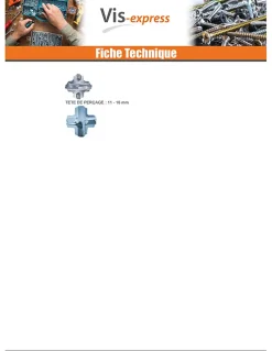 Foret au carbure SDS Plus IV Quattric II