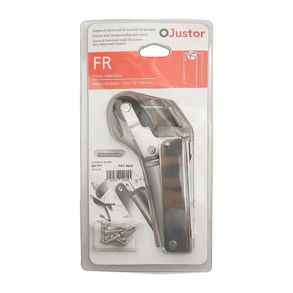 Frein de rétention force 60 N totalement en inox 304 pour porte jusquà 40 KG