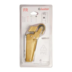 Frein de rétention force 115 N, en aluminium anodisé or, pour porte jusquà 100 KG.