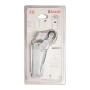 Frein de rétention force 115 N, en aluminium anodisé argent, pour porte jusquà 100 KG.