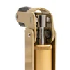 Frein de rétention force 80 N en aluminium anodisé or, pour porte jusquà 80 KG.