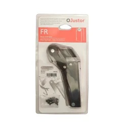 Frein de rétention force 30 N en aluminium Noir pour porte jusquà 15 KG