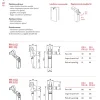Frein de rétention Réglable force 60 a 80 N, en inox 304, pour porte jusquà 80 KG.