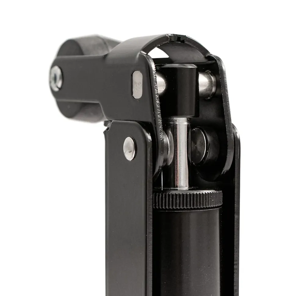 Frein de rétention Réglable force 1 a 30 N aluminium anodisé noir pour porte jusquà 15 KG