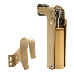 Frein de rétention Réglable force 30 a 60 N aluminium anodisé or pour porte jusquà 40 KG