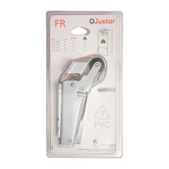 Frein de rétention Réglable force 60 a 80 N aluminium anodisé argent, pour porte jusquà 80 KG.