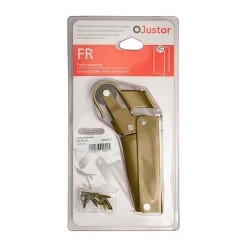 Frein rétention Réglable force 80 a 115 N, aluminium anodisé bronze, pour porte jusquà 100 KG.