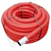 Gaine pour réseaux enterrés rouge Ø 63 mm x 15 m Fitt