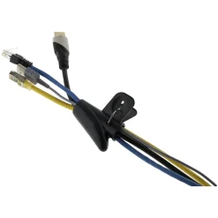 Gaine range câble diamètre 20mm 1,5m - Noir - Zenitech