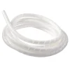 Gaine range-câbles en spirale Diall blanc ø 9 à 80 mm x 2,5 m