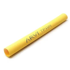 Gaine Thermorétractable - 30/15mm - Jaune - Longueur 1m - Restreint 2:1 - Paroi Fine - Arvi Tpam-30.0-am