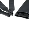 Gaine Thermorétractable étanche à L'eau - Longueur 1m - 3:1 - Diamètre 12/4mm - Noir - Paroi 1,6mm