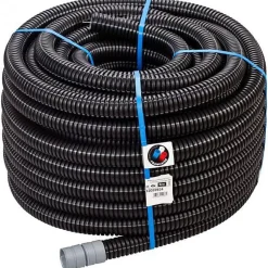 Gaine TPC Flexichoc IK10 ignifugé Noire diamètre 40 mm x 25 mètres