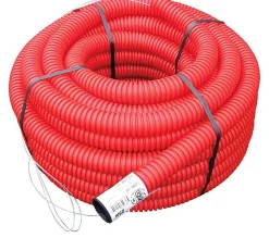 Gaine TPC rouge diamètre 40 mm x 50 mètres