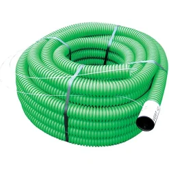 Gaine TPC verte fibre téléphone 40 mm x 25 mètres