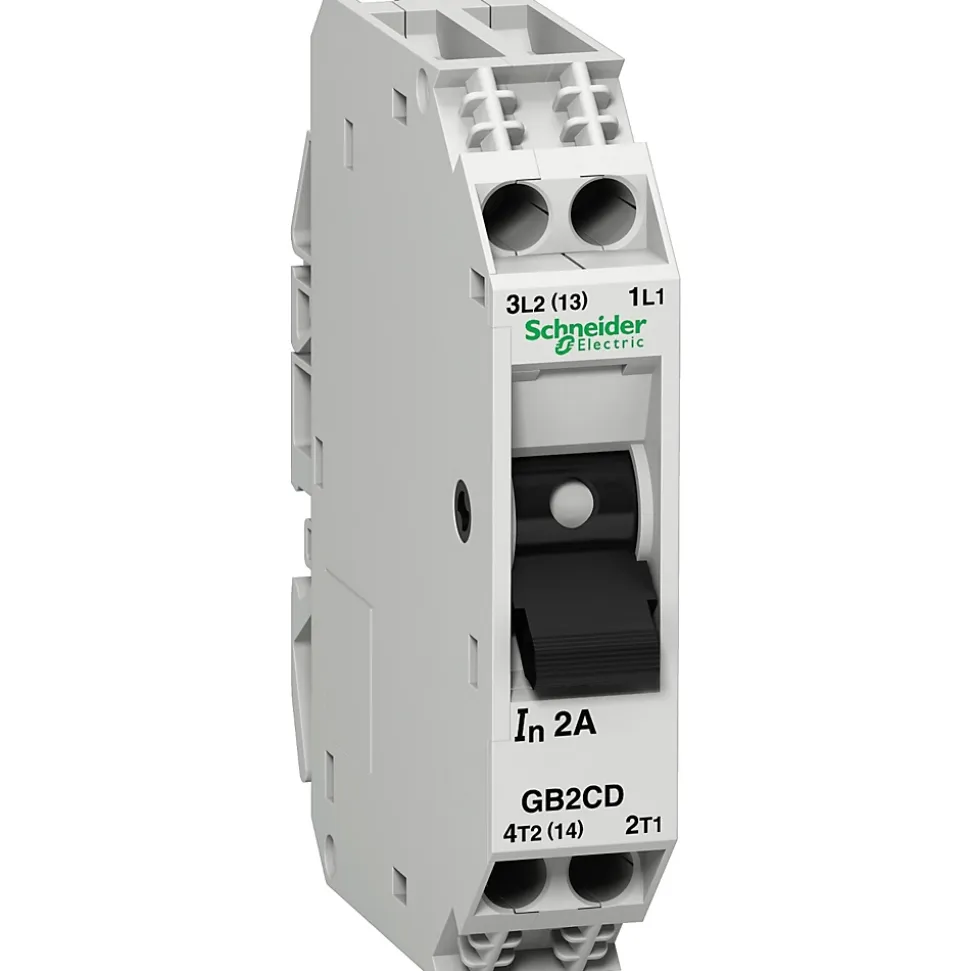 Gb2cd10 Tesys Gb2-cd - Disjoncteur Schneider Pour Circuit De Contrôle Moteur - 5a - 1p+n - 1d
