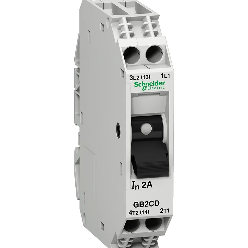Gb2cd10 Tesys Gb2-cd - Disjoncteur Schneider Pour Circuit De Contrôle Moteur - 5a - 1p+n - 1d