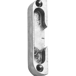 Gâche galet à défoncer axe 9mm jeu 4mm dimension 85x18x13mm pour menuiserie bois - FERCO - E-15861-00-0-1