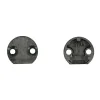 Gâche tringle simple à entailler pour menuiserie bois 25mm zamak - FERCO - 0-0319A-00-0-1