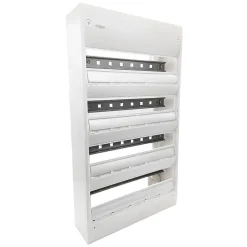 Gd418 - Coffret électrique 4 Rangées De 18 Modules - Hager Gamma 625x355x103mm - Bornier Automatique