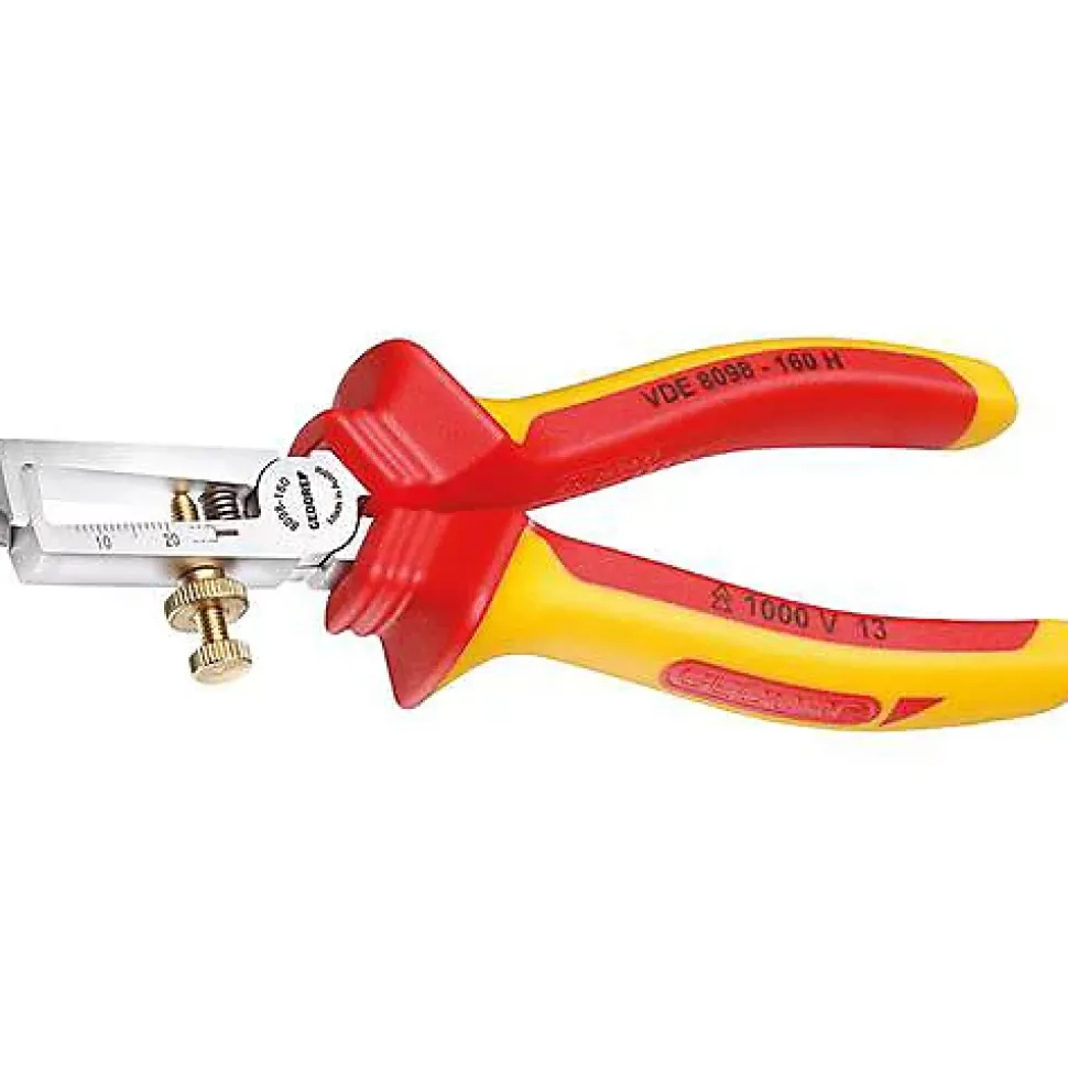 Gedore VDE 8098-160 H 1552074 Pince à dénuder 0,8 à 6 mm², longueur 160 mm