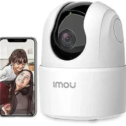 GENERIQUE camera de surveillance interieure 4MP - blanc - secteur