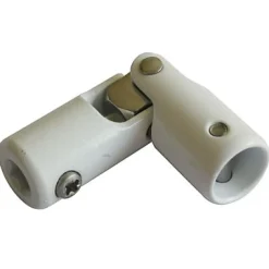 Genouillère 6 pans 7 mm + ø 12 mm blanc