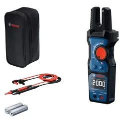 GFM 1000-15 Professional Multimètre fourche True RMS Bosch, mesure AC jusqu'à 200 A, écran LCD inversé