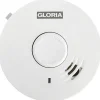 Gloria R-10 Détecteur de fumée 10 ans - batterie lithium 3V intégrée, certifié VdS/EN14604