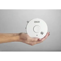 Gloria R-10 Détecteur de fumée 10 ans - batterie lithium 3V intégrée, certifié VdS/EN14604