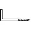 Gond à visser plastifié blanc filet bois Viswood
